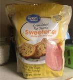 Great Value Granulated No Calorie Sweetner
