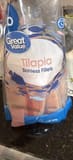 Great Value Tilapia Skinless Fillets