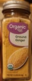 Great Value Organic Ground Ginger, 1.6 oz