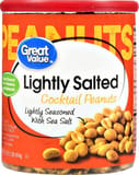 Great Value Lightly Salted Cocktail Peanuts