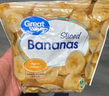 Great Value Sliced Bananas