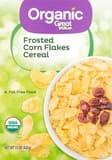 Great Value Organic Frosted Corn Flakes Cereal