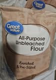 Great Value All-purpose unbleached flour