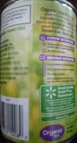 Great Value Organic Sweet Peas No Salt Added, 15 Oz