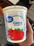 Great Value Greek Strawberry
