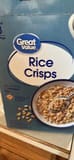 Great Value Rice Crisps