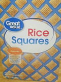 Great Value Rice Squares
