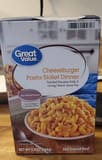 Great Value Cheeseburger Pasta Skillet Dinner