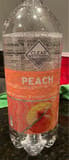 Clear American Peach flavored sparkling water beverage, peach