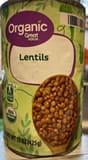 Great Value Organic lentils