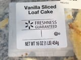 Freshness Guaranteed Vanilla Sliced Loaf Cake