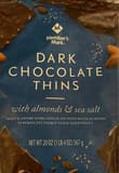 Member's Mark Dark chocolate thins with almonds & sea salt