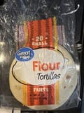 Great Value Flour tortillas