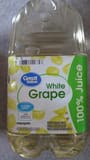 Great Value White Grape Juice