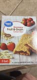 Great Value Strawberry Fruit & Grain Cereal Bars
