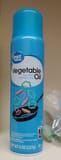 Great Value Vegetable Oil Cooking Spray