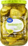 Great Value Hamburger Dill Chips Pickles
