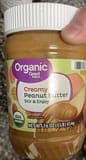 Organic Great Value Creamy Peanut Butter