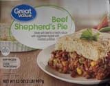 Great Value Beef shepherds pie