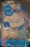 Great Value Flounder Skinless Filets