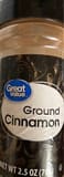 Great Value Ground Cinnamon