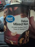 Great Value Deluxe mixed nuts