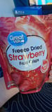 Great Value Freeze Dried Strawberry Fruit Crisps