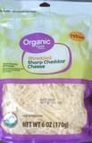 Great Value Shredded sharp cheddar cheese