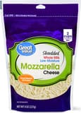 Great Value Whole Milk Mozzarella