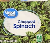 Great Value Chopped Spinach