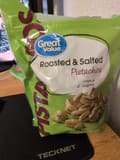 Great Value Roasted & salted pistachios