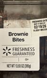 Walmart Brownie Bites
