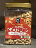 Member's Mark extra large VIRGINIA PEANUTS WITH SEA SALT