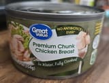 Great Value Premium Chunk Chicken Breast