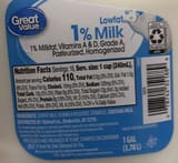 Great Value 1% Milk