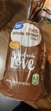 Great Value 100% Whole Wheat Round Top Bread