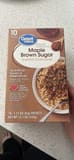 Great Value Maple Brown Sugar Instant Oatmeal