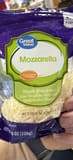 Great Value Mozzarella