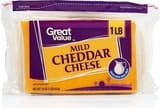 Great Value Mild Cheddar Cheese