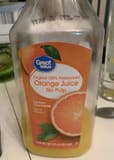 Great Value Orange Juice No Pulp