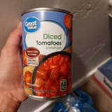 Great Value Canned dices tomatoes