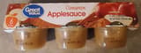 Great Value Cinnamon Applesauce