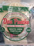 Don Pancho White corn tortillas