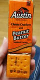Austin Peanut Butter on Cheese Sandwich Crackers