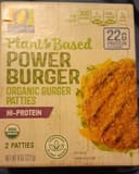 Organics Plant based power burger