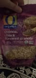 O Organics Quinoa, Chia & Flaxseed Granola