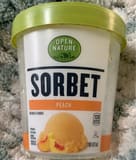 Open Nature Peach Sorbet