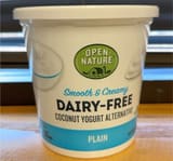 Open Nature Dairy Free coconut yogurt alternative