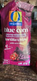 O Organics Blue Corn with Flax Seeds Tortilla Chips with Sea Salt
