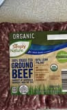 Simply Nature 100%grass Fed Ground Beef 93%